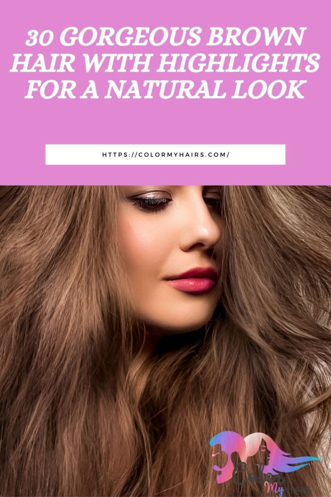 Brown Hair with Highlights